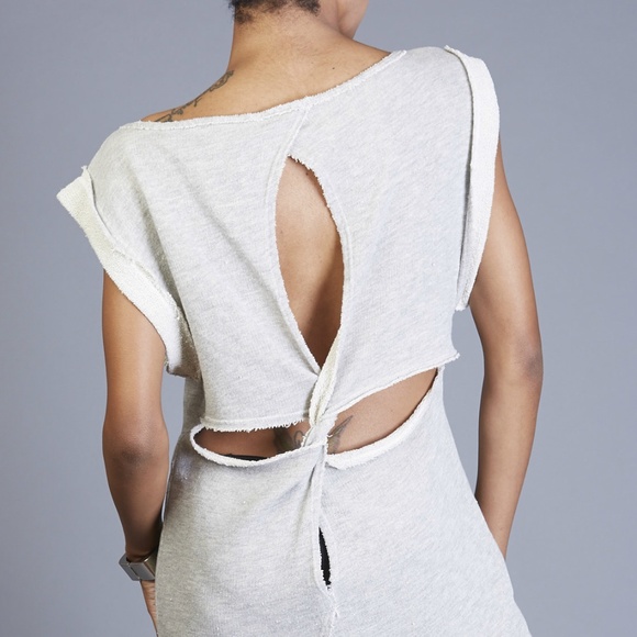 Max Deconstructed HI-lo Mini Dress - Picture 2 of 3